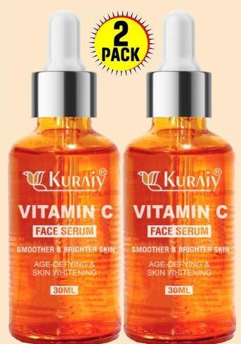 KURAIY 100% Organic Vitamin C Face Serum